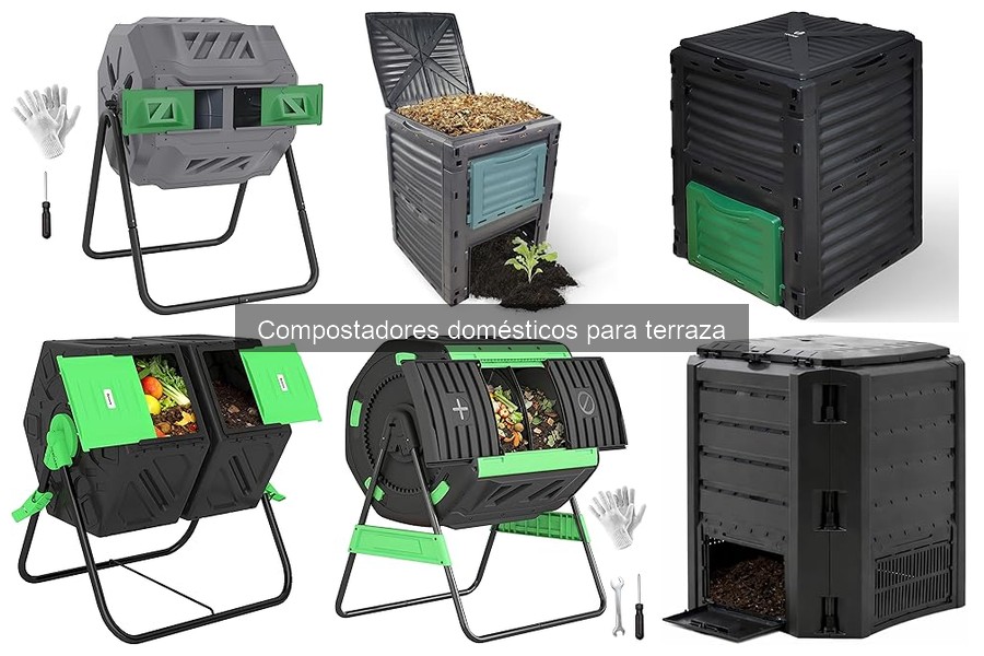 ¿Qué es un compostador doméstico para terraza?