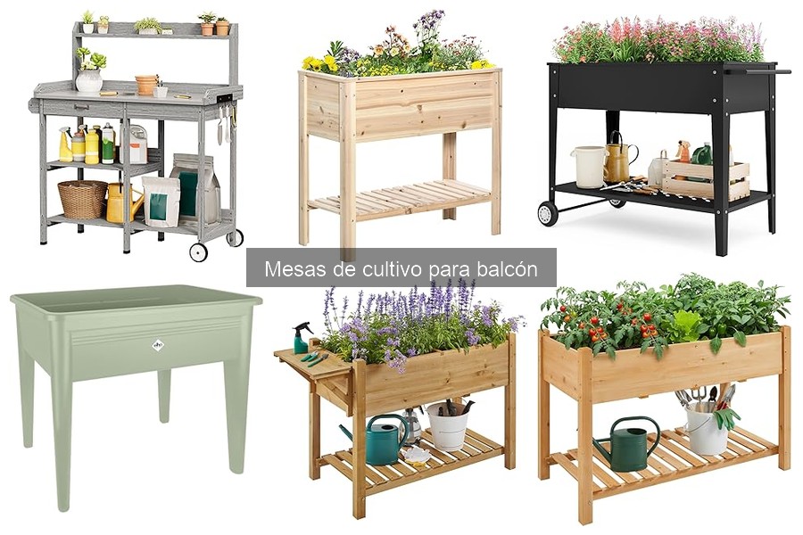 ¿Qué es una mesa de cultivo para balcón? Ventajas y características