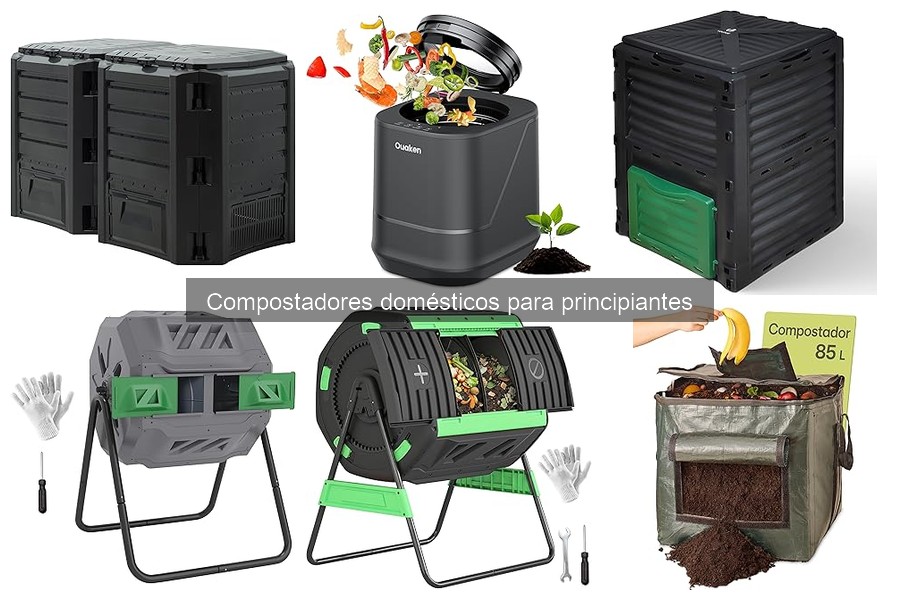¿Qué residuos compostar en un compostador doméstico?