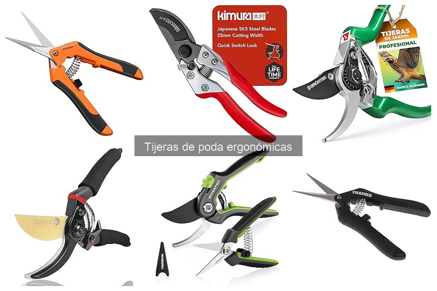 ¿Qué son las tijeras de poda ergonómicas? Descúbrelas aquí