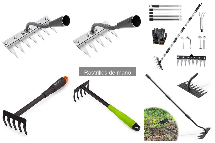Rastrillos de mano para terrenos duros: Comparativa efectiva