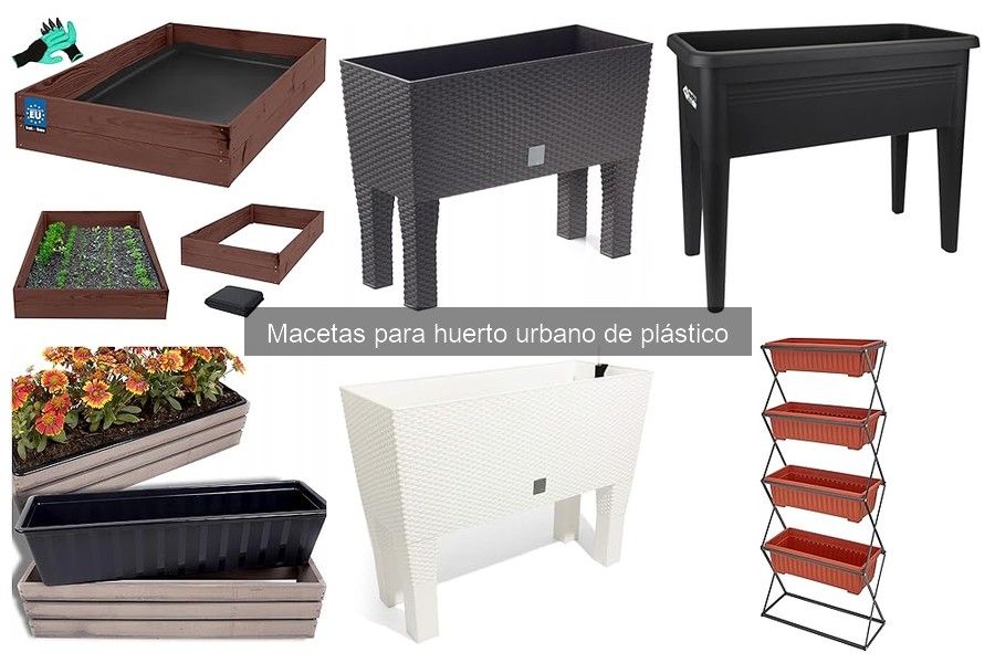 Reutiliza macetas de plástico viejas de forma creativa