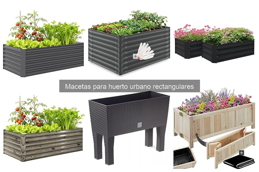 Reutiliza tus macetas rectangulares antiguas de forma creativa