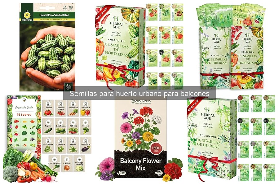 Semillas para Huerto Urbano: Beneficios y Características