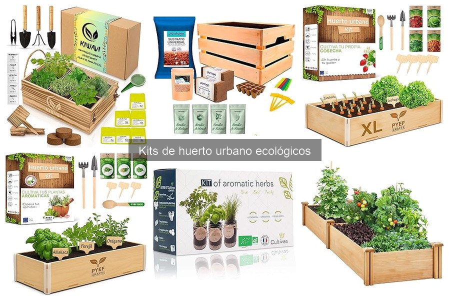 ¿Son realmente sostenibles los kits de huerto urbano ecológicos?