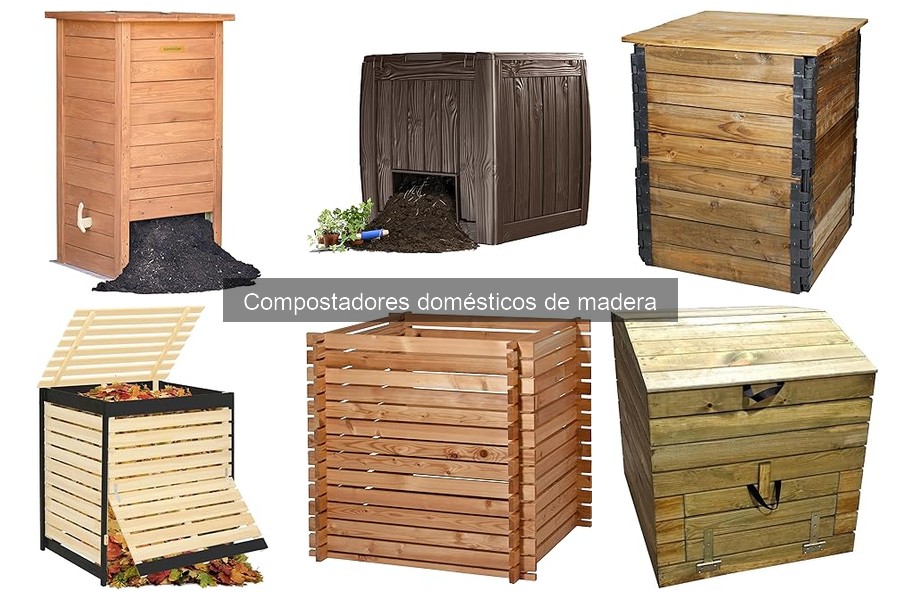 Tipos de compostadores de madera para tu hogar