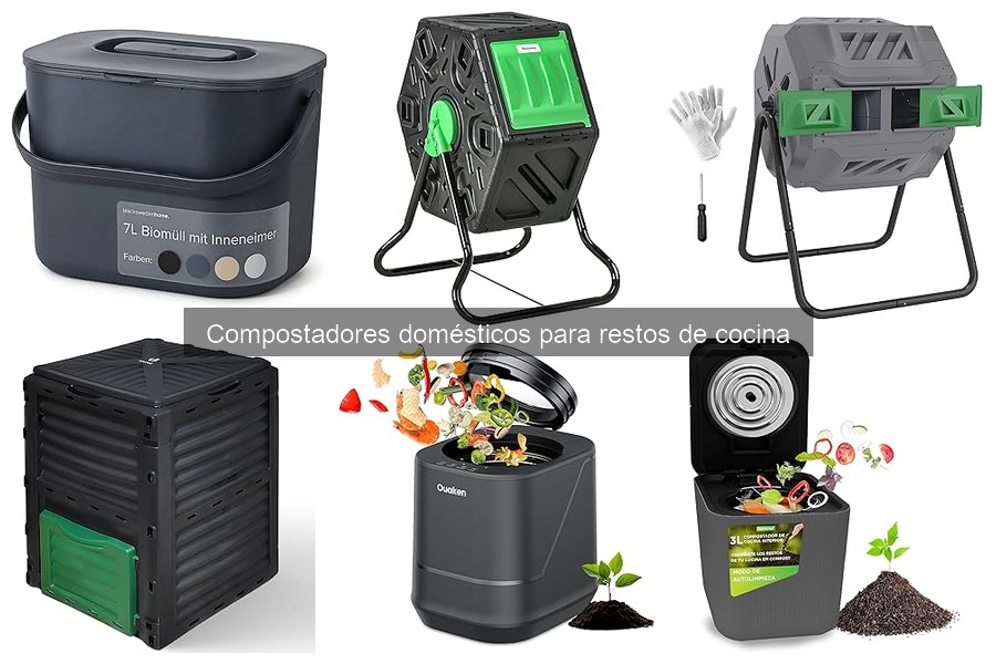 Tipos de compostadores domésticos: Encuentra el mejor para ti