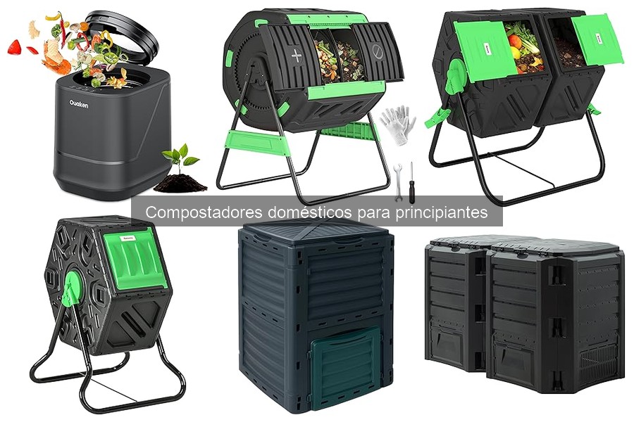 Tipos de compostadores domésticos: guía para principiantes
