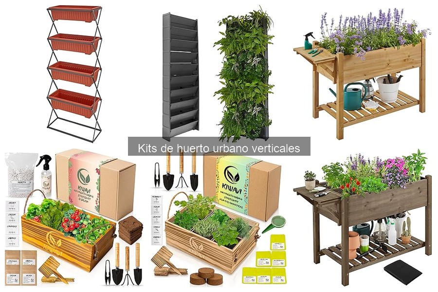 Tipos de Kits de Huerto Urbano Vertical para Cultivar en Casa