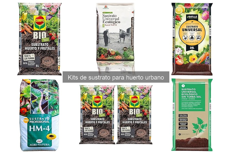 Tipos de sustratos para huertos urbanos: guía completa