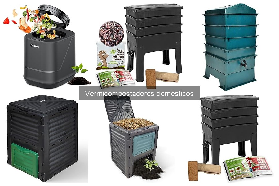 Tipos de vermicompostadores domésticos: guía completa
