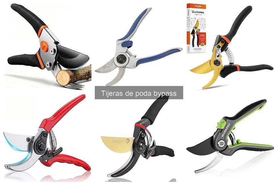 Ventajas de las Tijeras de Poda Bypass para Jardinería