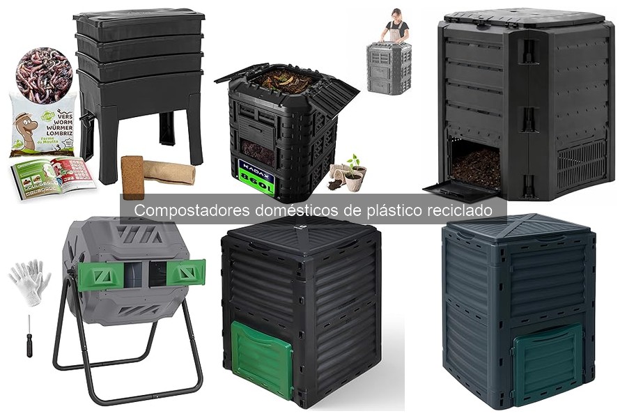 Ventajas de los compostadores de plástico reciclado