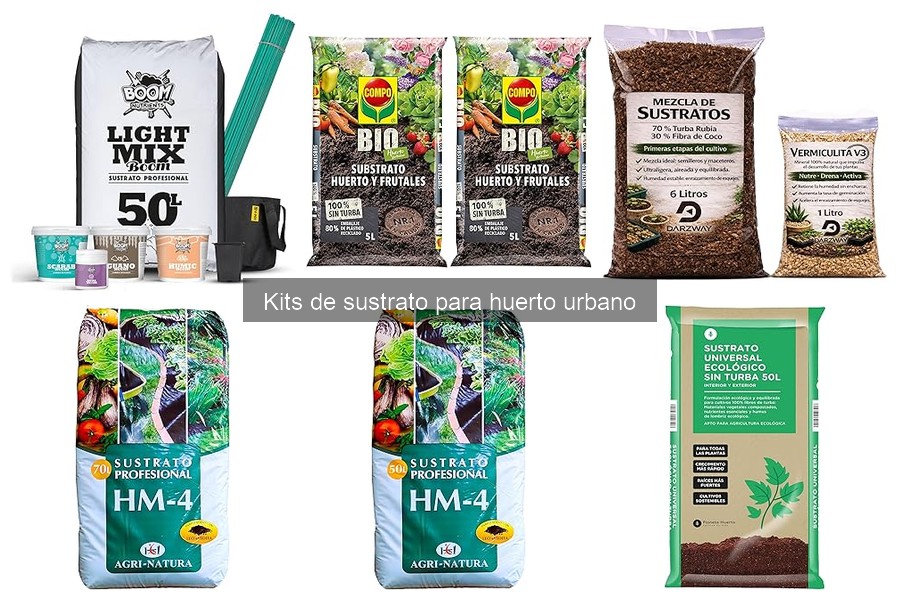 Ventajas de usar kits de sustrato para huerto urbano