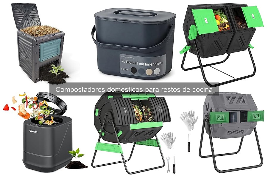 Ventajas y desventajas de compostadores domésticos