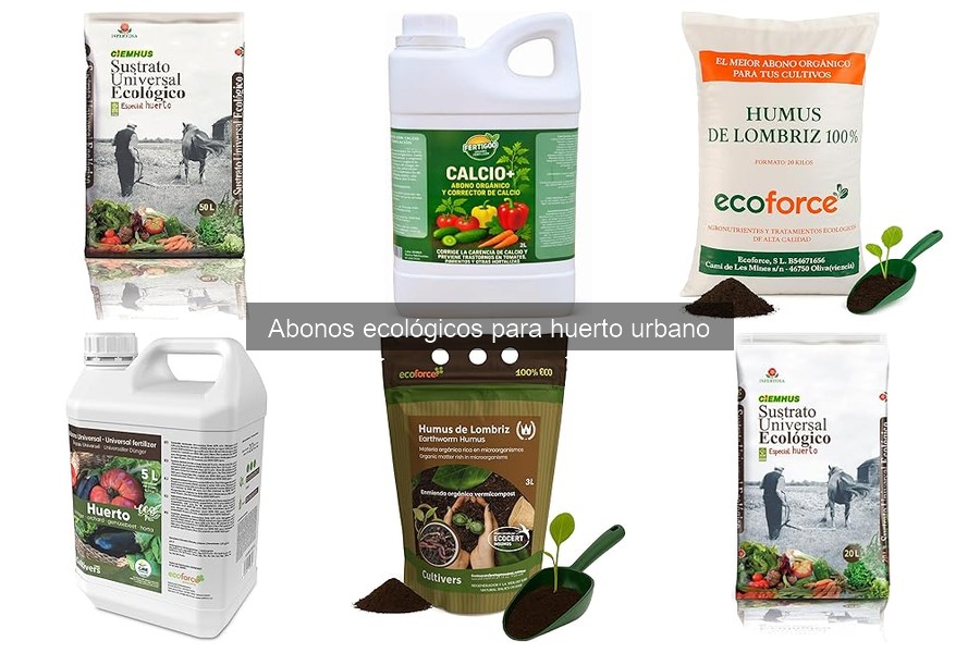 ** Ventajas y desventajas de los abonos ecológicos en huertos