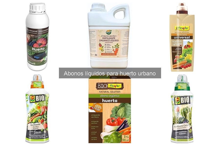 Ventajas y desventajas de los abonos líquidos en huertos urbanos