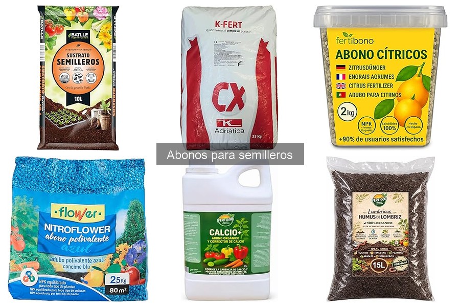 Ventajas y desventajas de los abonos para semilleros