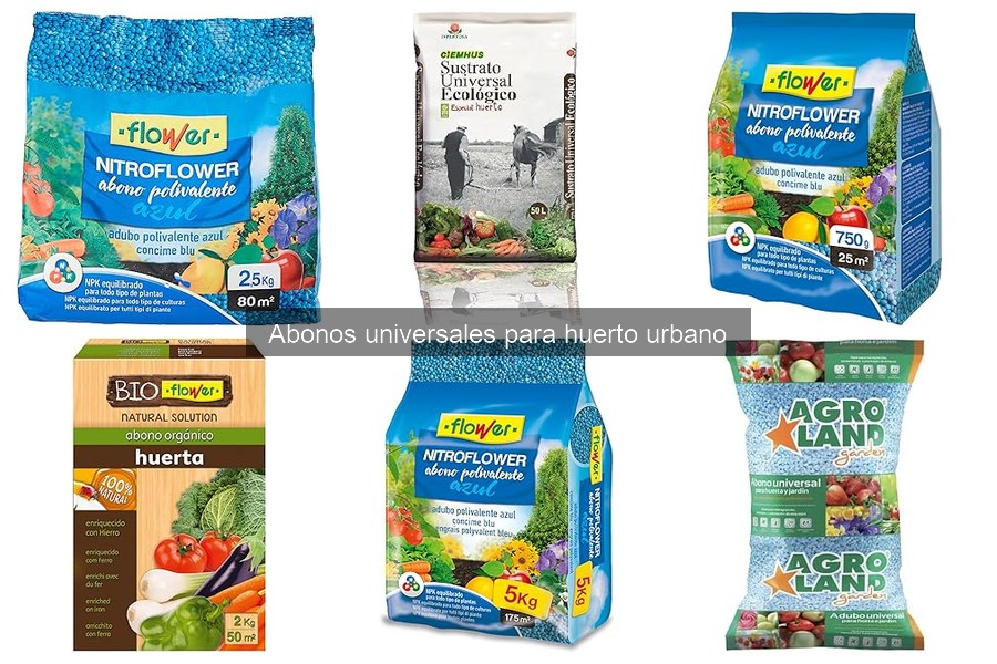 Ventajas y desventajas de los abonos universales para huertos