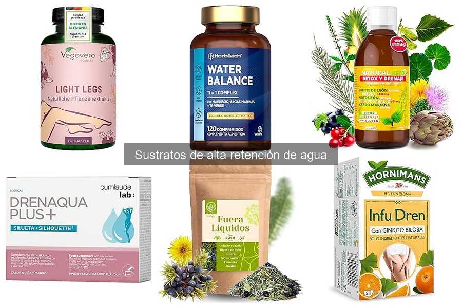 Ventajas y desventajas de sustratos de alta retención de agua
